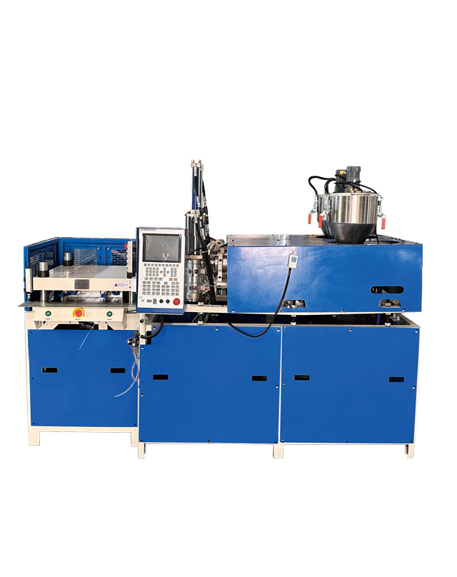 雙色魚餌注塑機正面圖